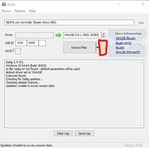 how to uninstall zadig driver